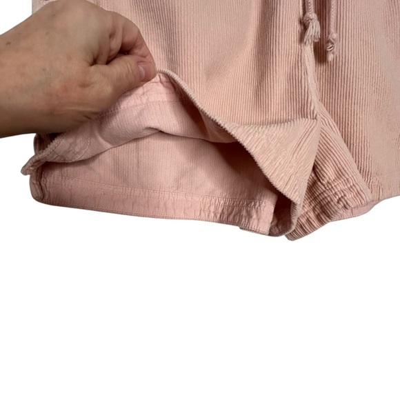 Faherty Pale Pink Corduroy Pull-On Elastic Tie Waist w/Pockets Sz M - Picture 7 of 10